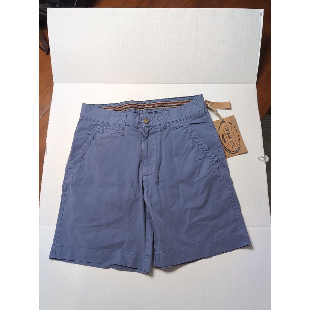 Vintage 1946 Men's size 33 Baltic Blue Flat Front Cotton Chino Shorts